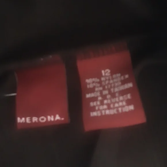 Nwt Merona Support Sports Tank Sz 12 - Picture 4 of 4